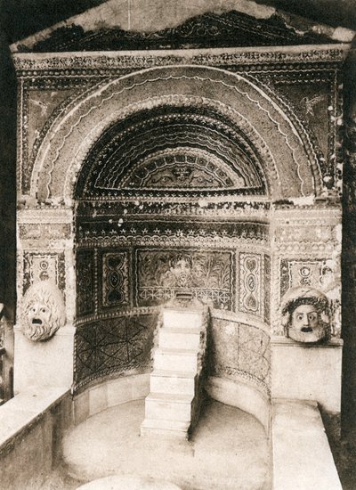 Grande Fontana, Pompeji, Italien, ca. 1900er von Unbekannt