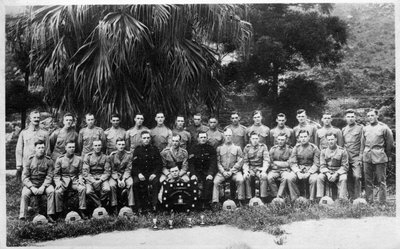 Gruppenporträt von C-Kompanie, 2. Bataillon des Königsregiments, Irak, 1926 von Unbekannt