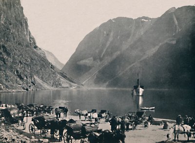 Gudvangen, Naeroyfjord, 1914 von Unbekannt