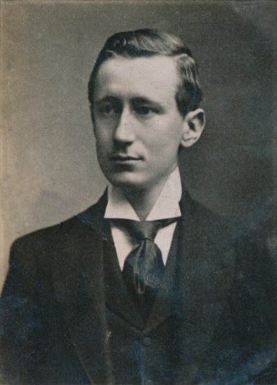 Guglielmo Marconi, italienischer Physiker und Erfinder, 1894-1907 von Unbekannt
