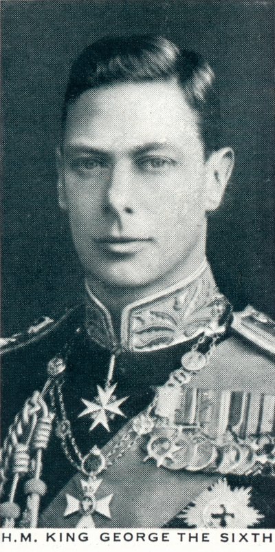 König Georg VI., 1937 von Unbekannt