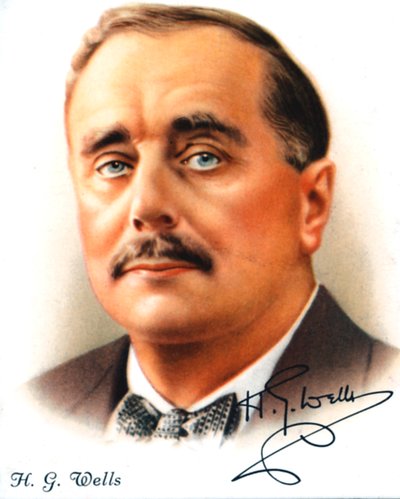 H. G. Wells, englischer Autor und populärer Historiker, 1927 von Unbekannt