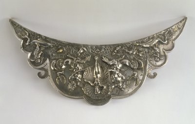 Griff einer Platte, die die Geburt der Venus zeigt, gallo-römisch, 2. oder 3. Jahrhundert n. Chr. (Silber) von Unbekannt