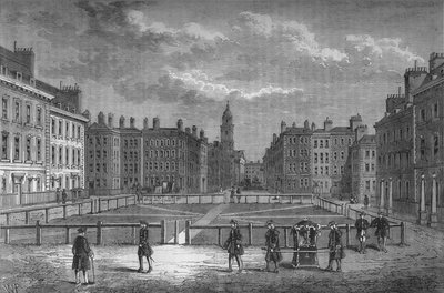 Hanover Square, Westminster, London, 1750 von Unbekannt