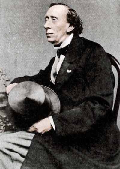 Hans Christian Andersen, dänischer Autor und Dichter von Unbekannt