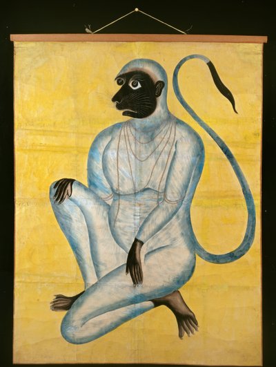 Hanuman, der Affengott, ca. 1870 von Unbekannt