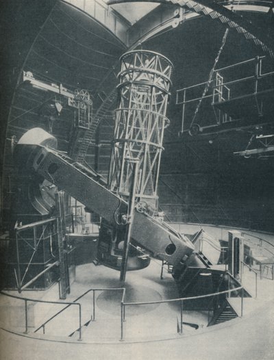 Umgeben von Stahl und Beton, der 100-Zoll-Reflektor, ca. 1935 von Unbekannt
