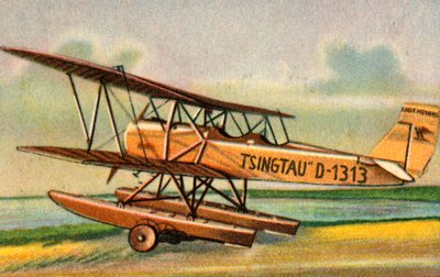 Heinkel HD 24 W Tsingtau Wasserflugzeug, 1920er, 1932 von Unbekannt