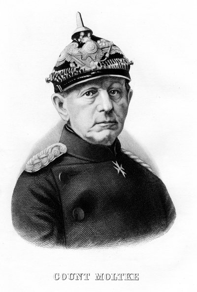 Helmuth Karl Bernhard von Moltke, deutscher Feldmarschall, 19. Jahrhundert von Unbekannt