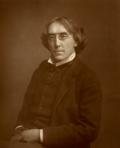 Henry Irving, britischer Schauspieler, 1884 von Unbekannt