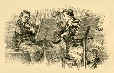 Sein geschicktes Spiel erregte die Aufmerksamkeit des Anführers, 1907 von Unbekannt