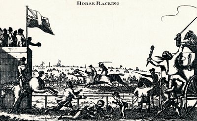 Pferderennen, ca. 1804, 1903 von Unbekannt