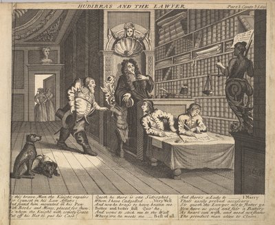 Hudibras und der Anwalt von Unbekannt