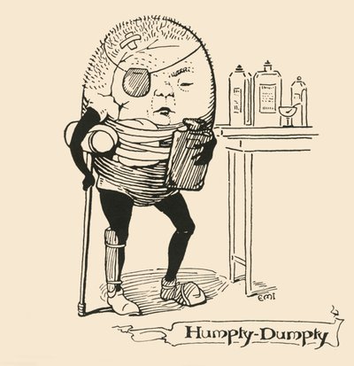 Humpty-Dumpty von Unbekannt