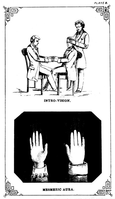 Hypnose: Introvision, die Kraft, in einen Körper zu schauen, 1889 von Unbekannt