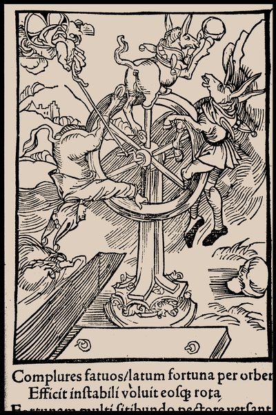 Illustration zum Buch Narrenschiff von Sebastian Brant, 1497 von Unbekannt