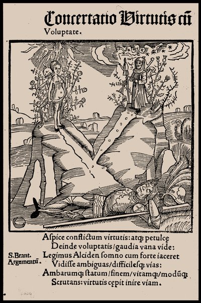 Illustration zum Buch Narrenschiff von Sebastian Brant, 1497 von Unbekannt