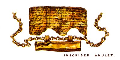 Beschriftetes Amulett von Unbekannt