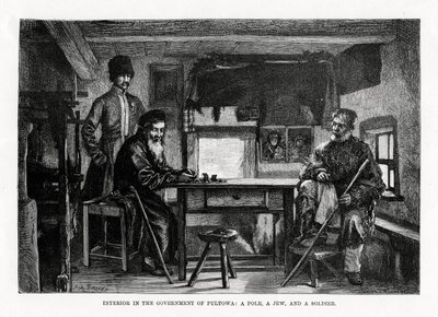 Innenraum in der Regierung von Pultowa, Zentralukraine, 1879 von Unbekannt