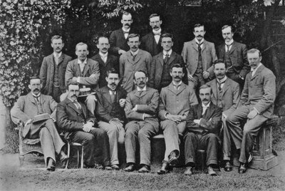 JJ Thomson, britischer Kernphysiker, 1898 von Unbekannt