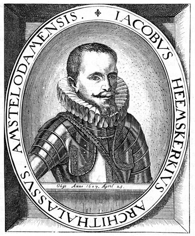 Jacob van Heemskerk, niederländischer Marineoffizier und Entdecker, ca. 1595 von Unbekannt