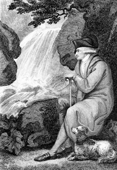 Jean-Jacques Rousseau, französischer politischer Autor, 1787 von Unbekannt