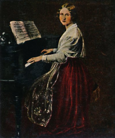 Jenny Lind 1820-1887 - Gemälde von Asher, 1934 von Unbekannt