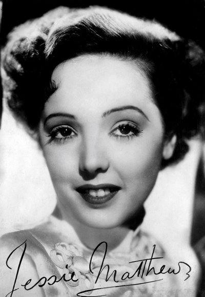 Jessie Matthews, englische Schauspielerin, Tänzerin und Sängerin von Unbekannt