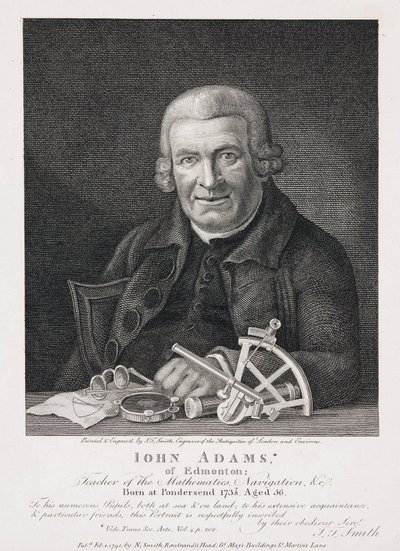 John Adams, Mathematiker von Unbekannt