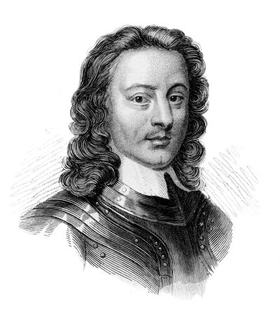 John Hampden, englischer Politiker und Soldat des 17. Jahrhunderts, um 1850 von Unbekannt