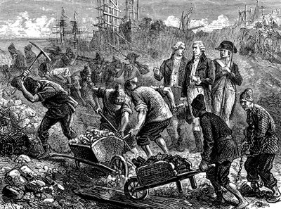 John Howard, englischer Gefängnisreformer, um 1780, um 1880 von Unbekannt