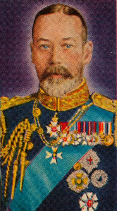 König Georg V. in der Uniform eines Admirals der Flotte, 1935 von Unbekannt