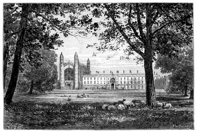 Kings College, Cambridge, 1900 von Unbekannt