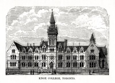 Knox College, Toronto, Ontario, Kanada, 19. Jahrhundert von Unbekannt