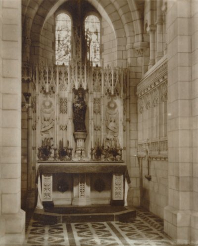 Lady Chapel, Buckfast Abbey, spätes 19. - frühes 20. Jahrhundert von Unbekannt
