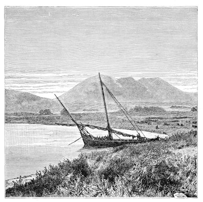 Vansee, Tadwan-Bucht und Nimrud-Berg, Türkei, 1895 von Unbekannt