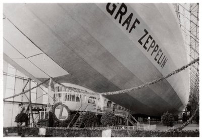 Startzeremonie für Zeppelin LZ127 Graf Zeppelin, Friedrichshafen, Deutschland, 9. Juli 1928, 1933 von Unbekannt
