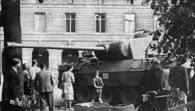 Befreiung von Paris, August 1944 von Unbekannt