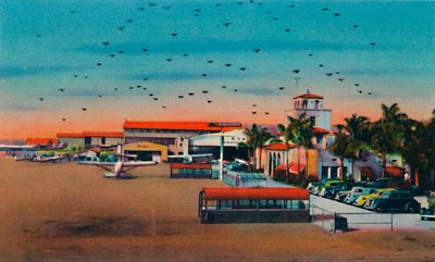 Lindbergh Field und Verwaltungsgebäude. San Diego, Kalifornien, um 1941 von Unbekannt