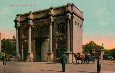 London, Marble Arch, um 1906 von Unbekannt