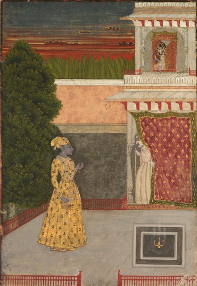 Liebende und eine alte Vettel, ca. 1780 - 1790 von Unbekannt
