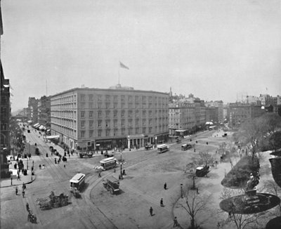 Madison Square, 19. Jahrhundert von Unbekannt