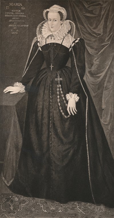 Maria Stuart, Königin der Schotten, 16. Jahrhundert, 1904 von Unbekannt