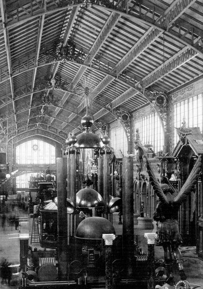 Metallurgie-Abteilung, Weltausstellung, Paris, 1889 von Unbekannt