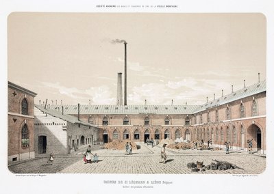Metalle, Zink Zinkwerke, St. Leonard, Lüttich, Belgien von Unbekannt