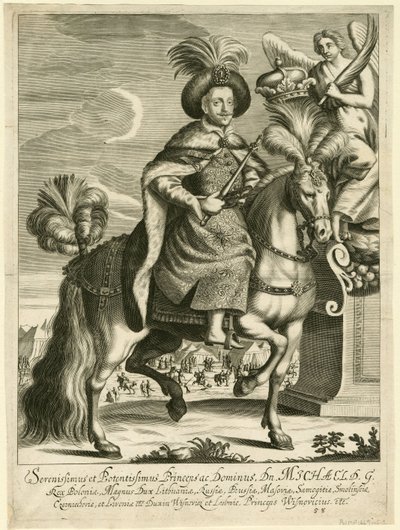 Michal Korybut Wiśniowiecki 1640-1673, König von Polen und Großherzog von Litauen, um 1670 von Unbekannt