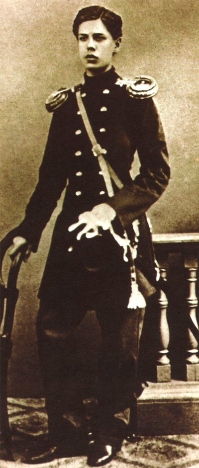 Modest Mussorgsky, russischer Komponist, als junger Mann, späte 1850er Jahre von Unbekannt