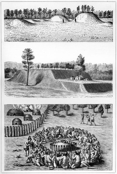 Archäologische Stätten der amerikanischen Ureinwohner, USA, 1901 von Unbekannt