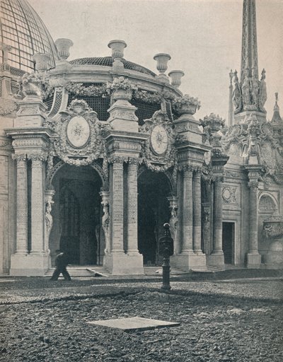 Panama-Pacific International Exposition: Haupteingang zum Palast der Gartenbaukunst, 1915 von Unbekannt