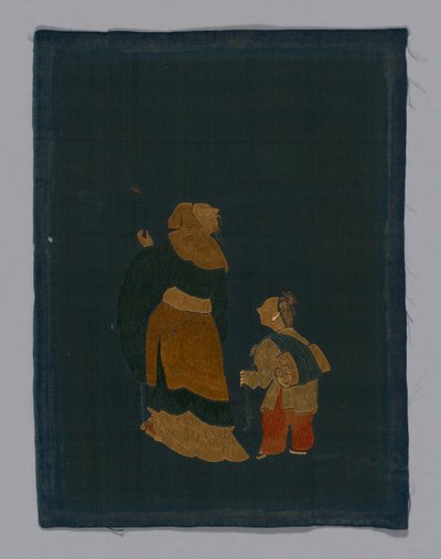 Paneel-Möbelstoff, China, Kangxi-Periode, Qing-Dynastie 1644-1911, 1800-1850 von Unbekannt